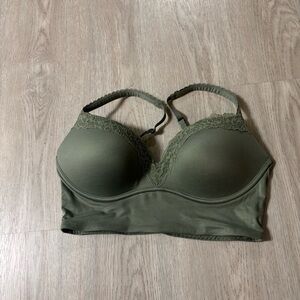 Victoria's Secret Sage Green Lace Bralette
